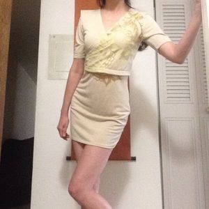 Cicci 2-piece Dress, Unique Classy Cute Mini